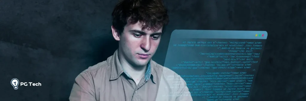 Pessoa fazendo controle de versão com conventional commits